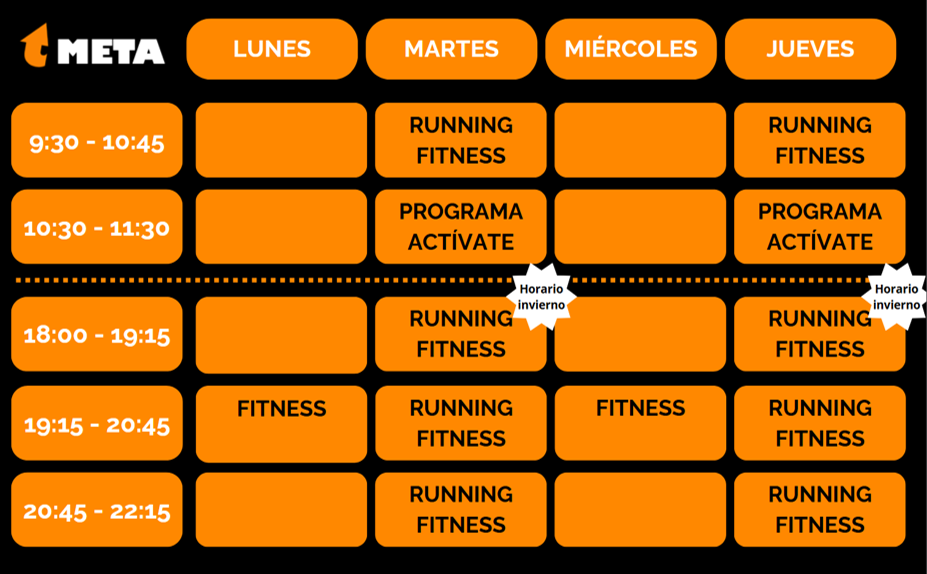 Horario invierno 1